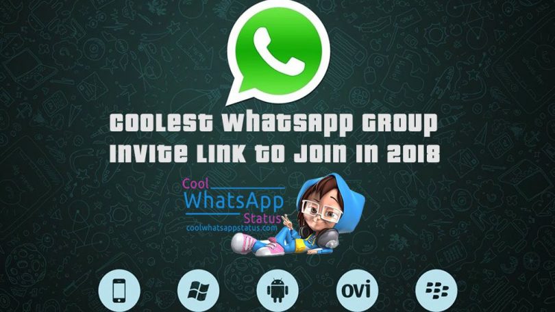 WhatsApp Group Invite Link to Join in 2018 compress