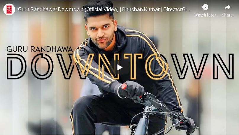 Downtown Whatsapp Status Video Download Guru Randhawa Bhushan Kumar